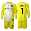 Inter Milan Yann Sommer #1 Målvakt Borta Kläder Barn 2025-26 Långärmad (+ Korta byxor)